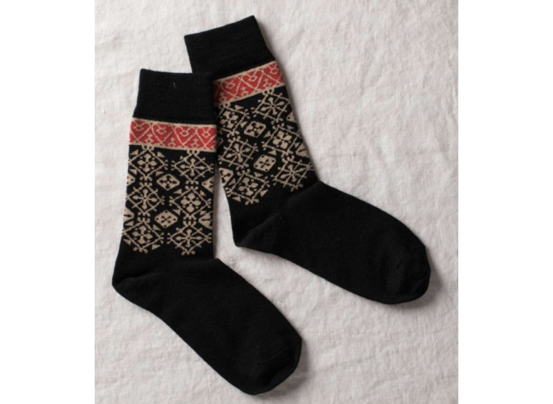 Socks Black Fjällnäs