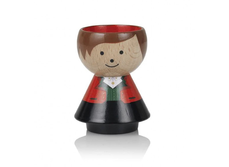 Eggcup Boy Bunad Red