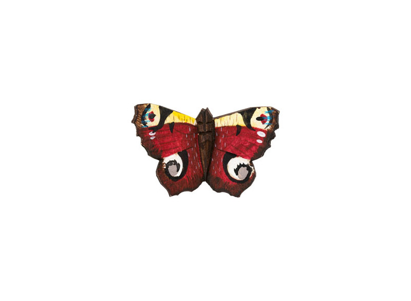 Magnet Butterfly Red