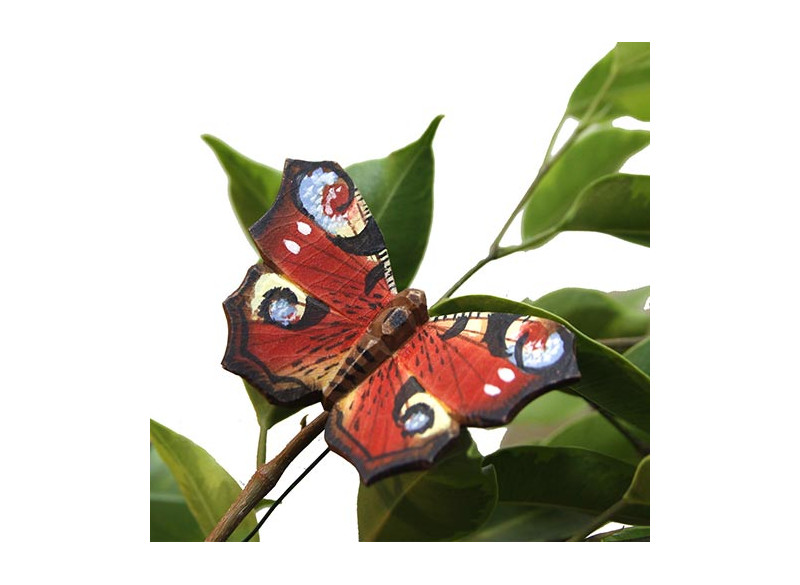 Magnet Butterfly Red
