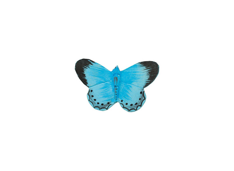 Magnet Sommerfugl BlåSort