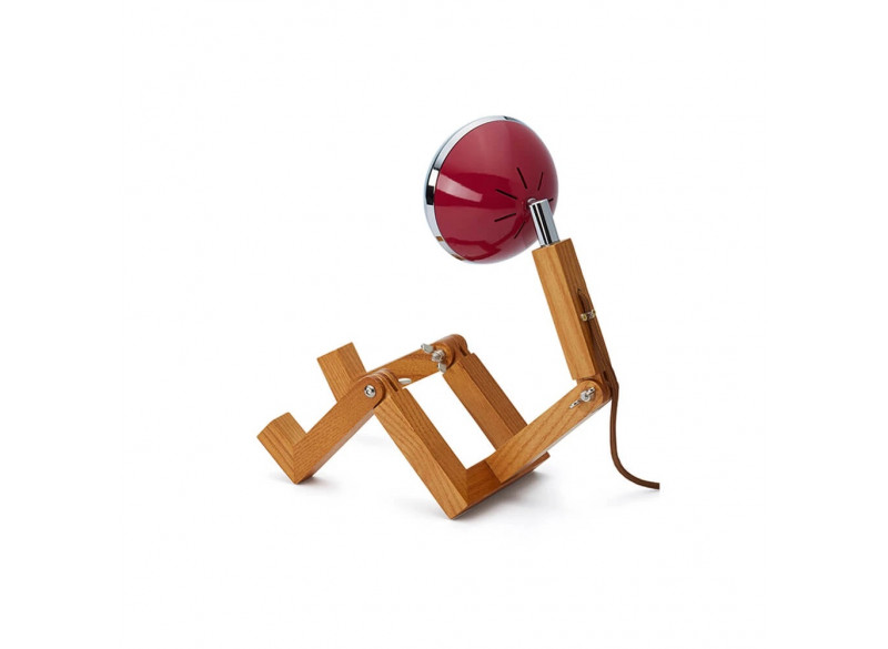 Mr Wattson mini lamp - Cherry Red