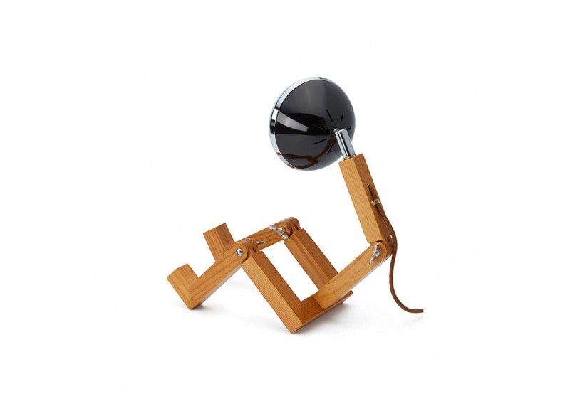 Mr Wattson mini lamp - fashion black