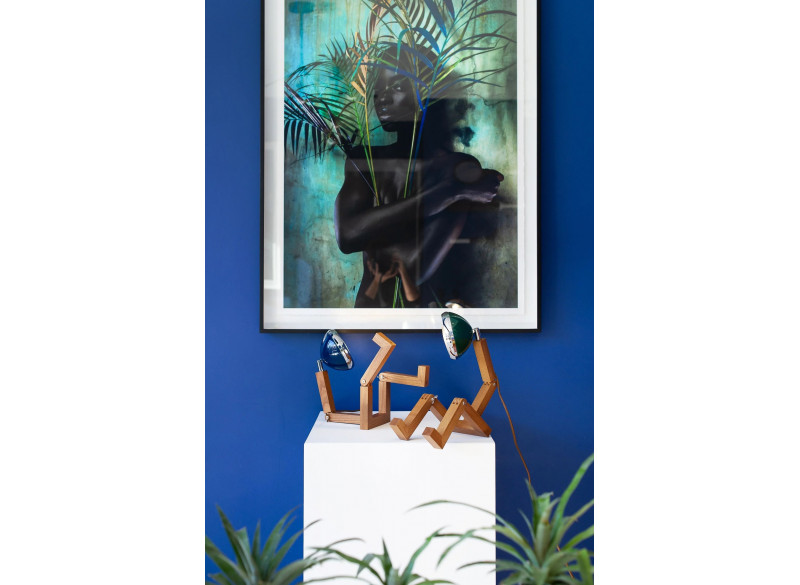 Mr Wattson mini lamp - fashion black