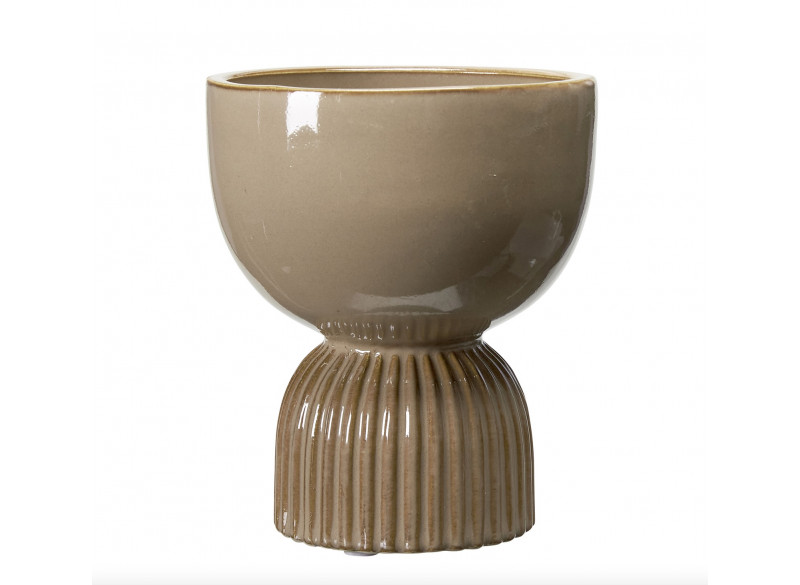 Hyacinth Vase Beige H13cm