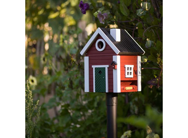 Multifuktional Bird Box Red