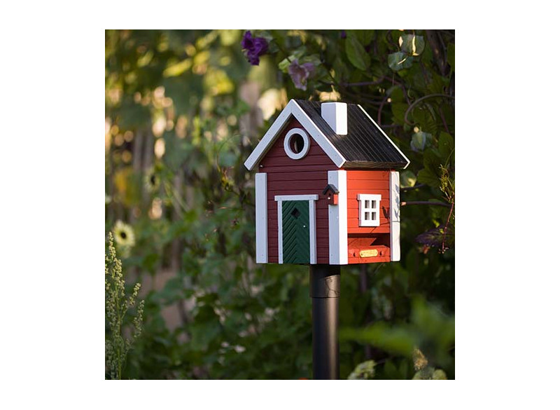 Multifuktional Bird Box Red