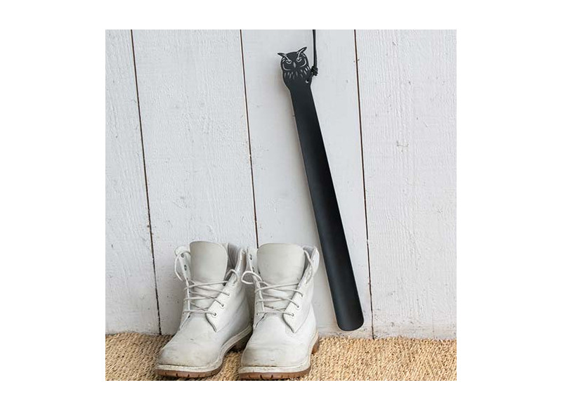 Metal Shoehorn Owl