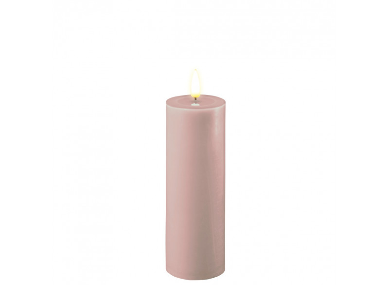 Blok Candle Rose Ø5