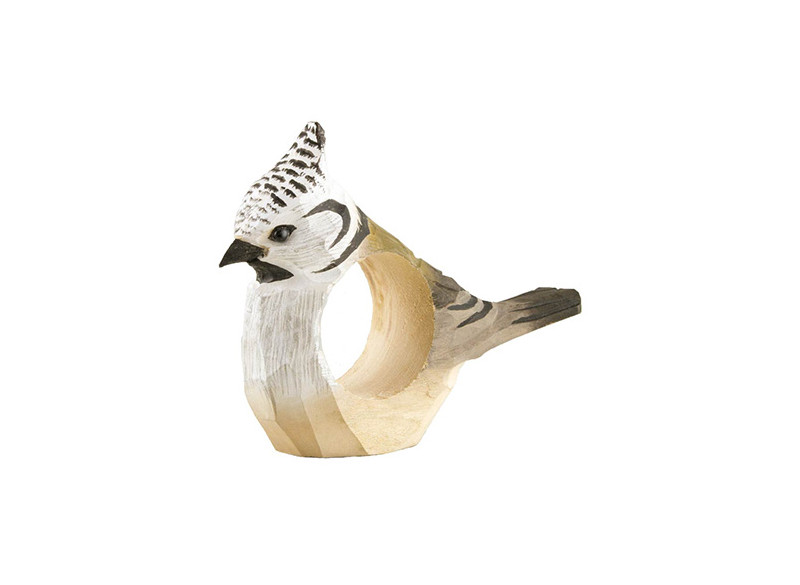 Napkin Ring Wood - Robin