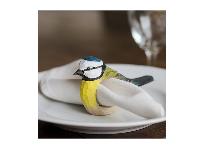 Napkin Ring Wood - Robin