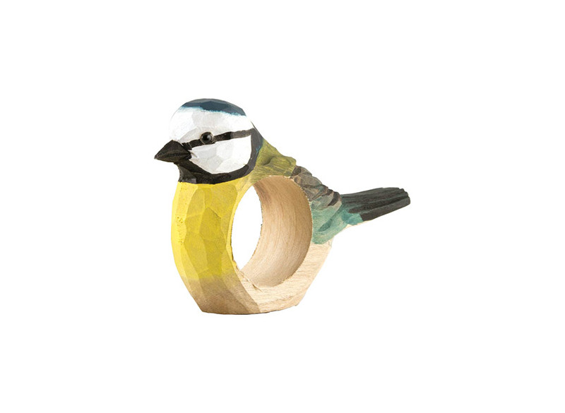 Napkin Ring Wood - Robin
