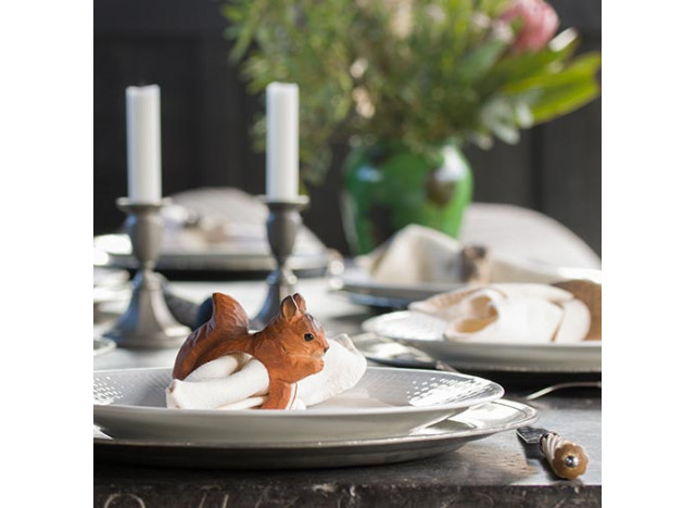 Napkin Ring Wood - Robin