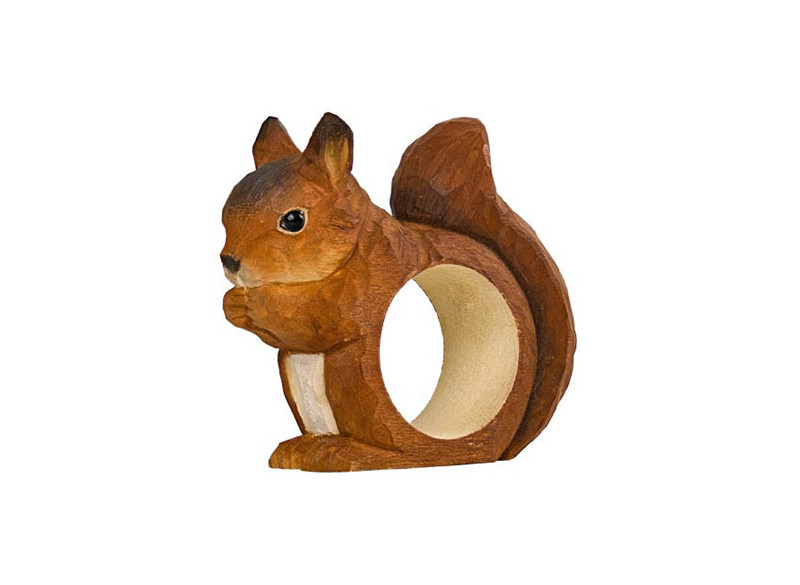 Napkin Ring Wood - Robin