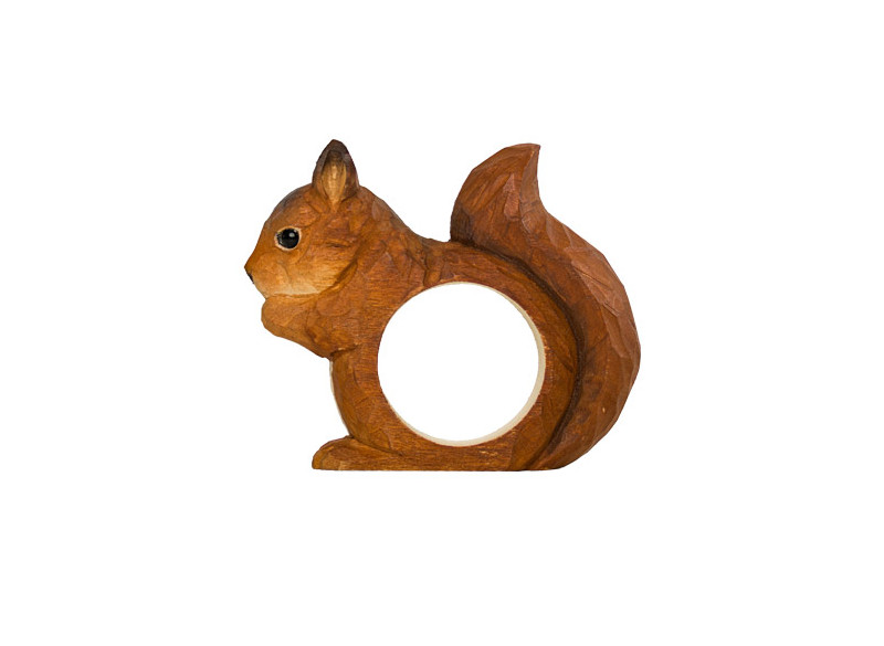 Napkin Ring Wood - Robin