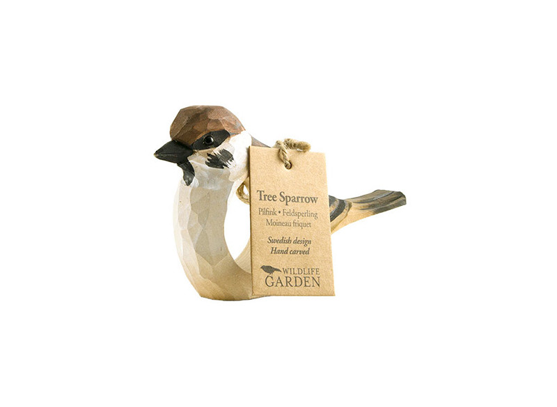Napkin Ring Wood - Tree Sparrow