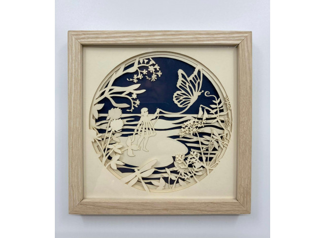 Picture 3D w frame - Thumbelina