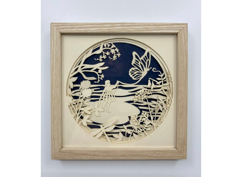 Picture 3D w frame - Thumbelina