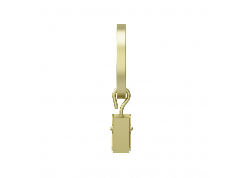 Cappa Clip Rings - set of 7pc - Messing