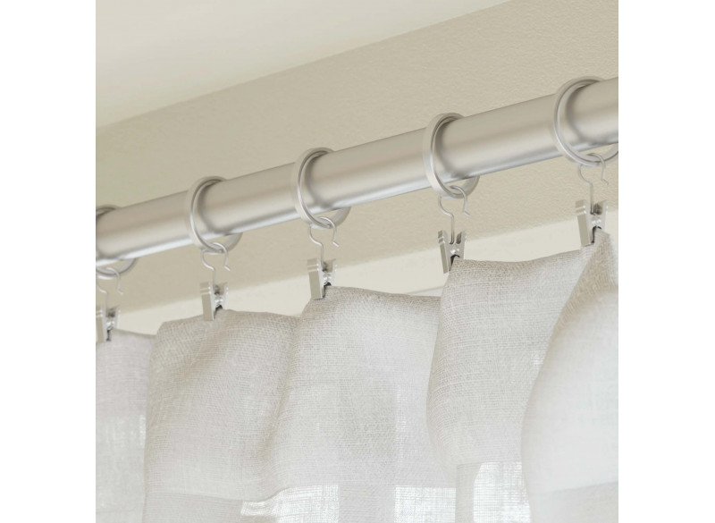 Cappa Clip Rings - set of 7pc - Chrome