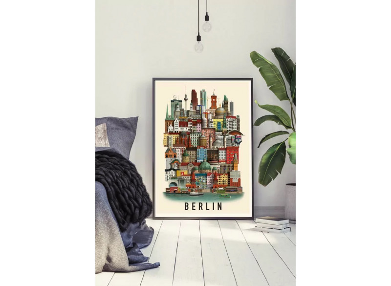 Poster Berlin MS 50x70cm