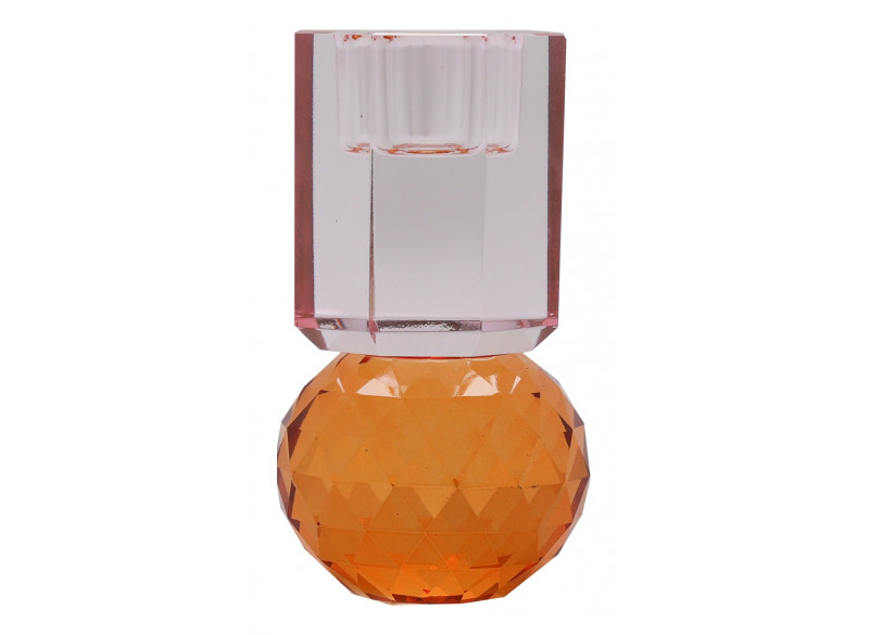 Krystal stage Pink-rav, 10,5x6x6 cm