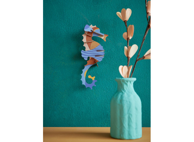Blue Seahorse - mini