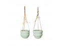 Hanging pot Svea Light Green