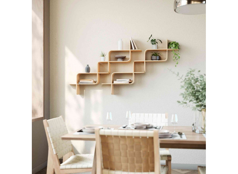 Montage Væghylde Natur