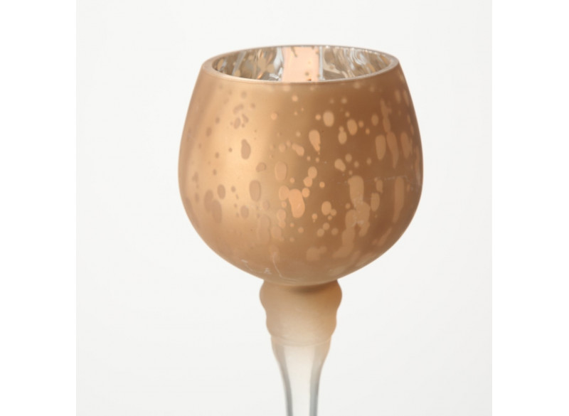 Lysestager Minou sæt of 3 Brun 