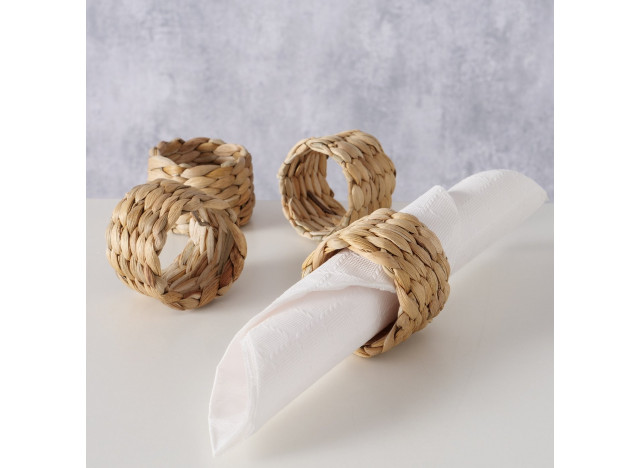Napkin ring Kian D4,5cm 4-p