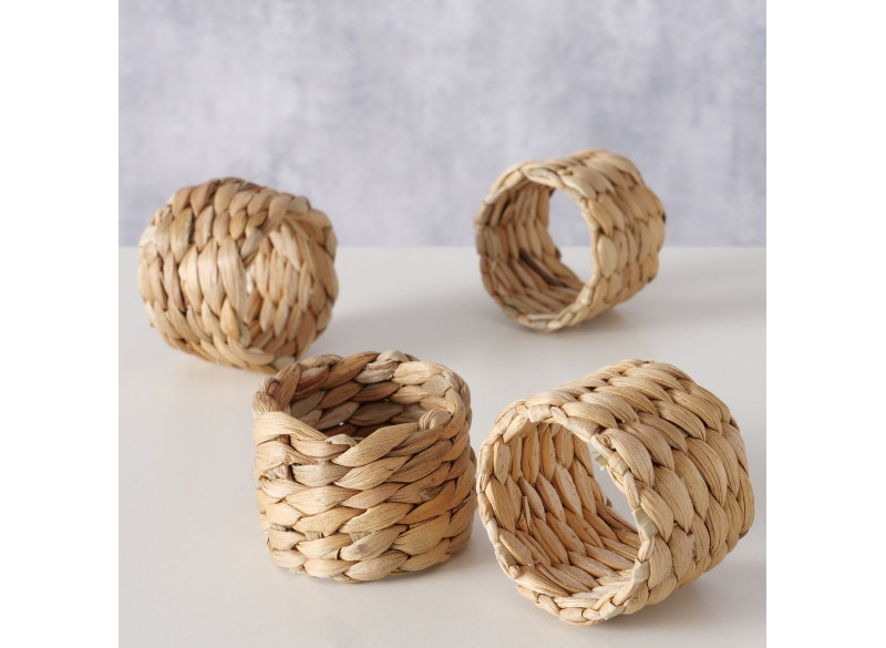 Napkin ring Kian D4,5cm 4-p