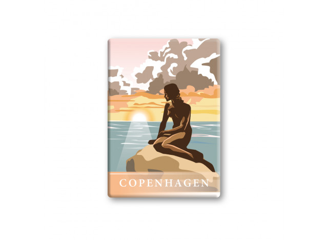 Fridge Magnet Mermaid Rose