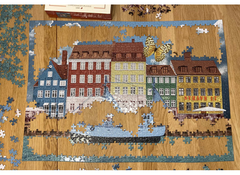 Puzzle New Harbour Houses 1000pc