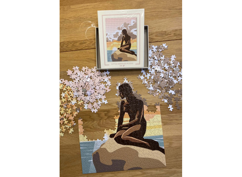 Puzzle Mermaid Rose 500pc
