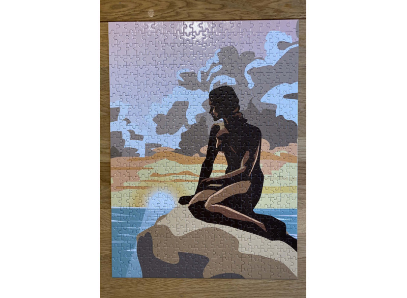 Puslespil Mermaid Rose 500pc