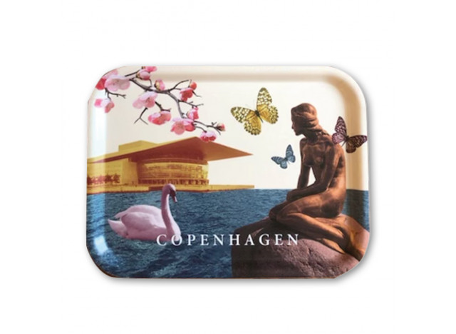 Tray Copenhagen Mermaid City