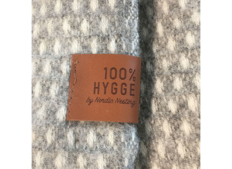 Plaid Fade Uld Light Grey