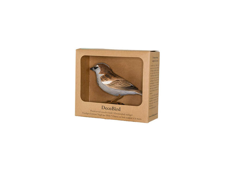 Dekofugl Gråspurv