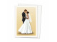 Greeting Card Bride and Groom
