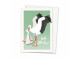 Greeting Card Stork