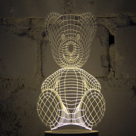 Teddy Bear Bulbing Lamp