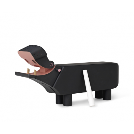 Flodhest Sort Kay Bojesen 