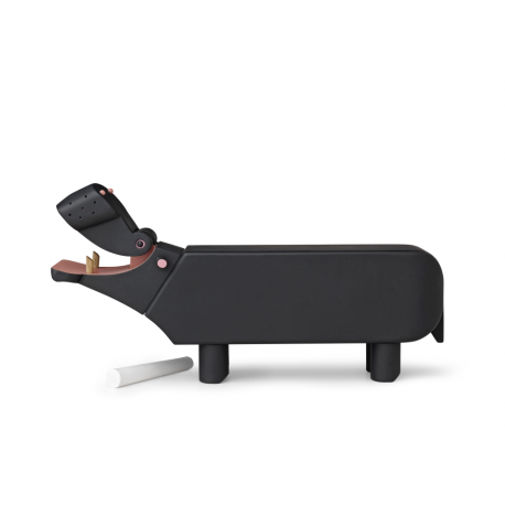 Flodhest Sort Kay Bojesen 