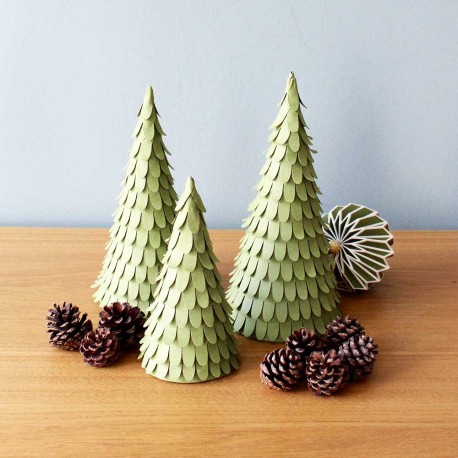Christmas Trees - Set of 3 - 221814cm