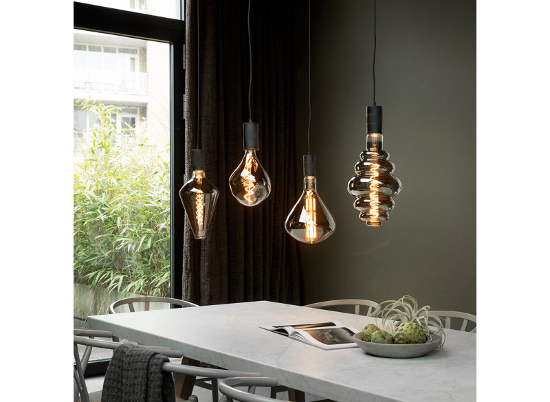 LED-pære Gigant Vienna Titanium - E27