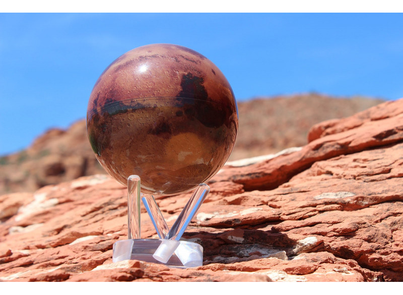 Moving Globe Mars 4,5