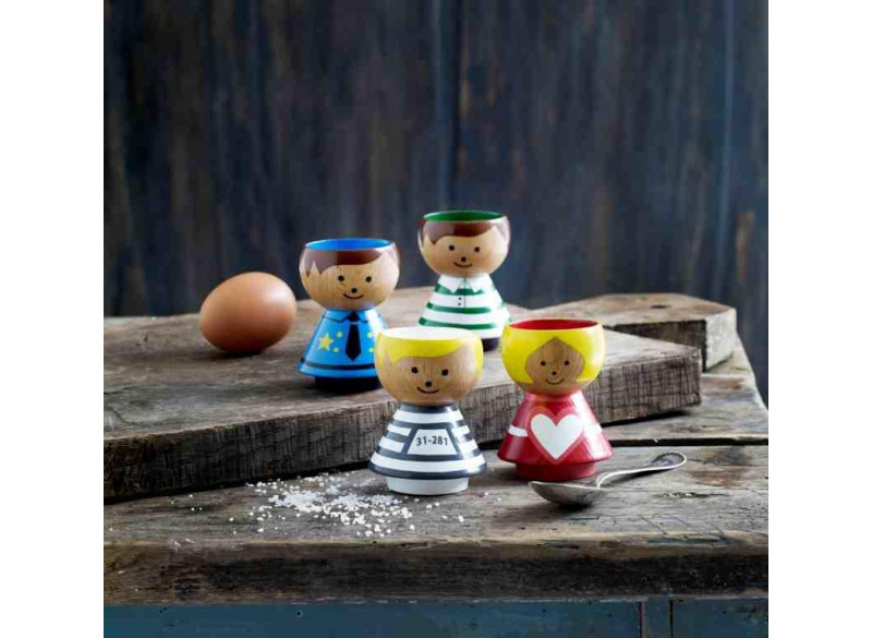 Bordfolk dreng, blå striber