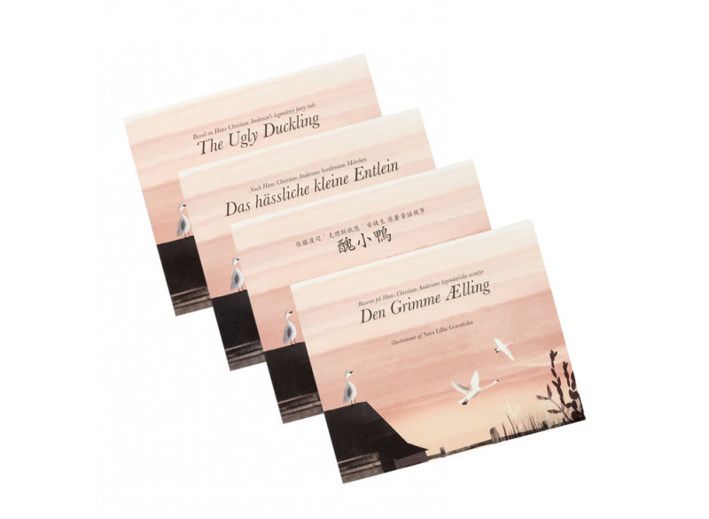 Book, Ugly Duckling, 4 languages