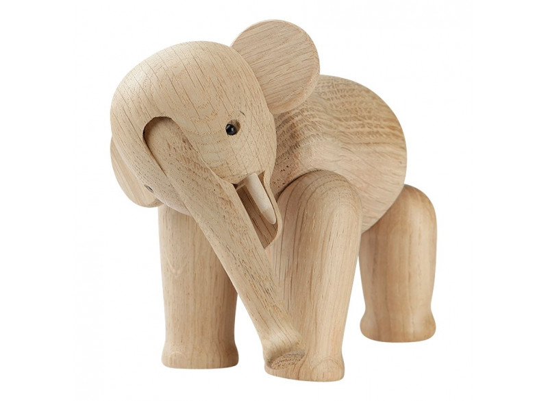 Elefant mini - Kay Bojesen, egetræ